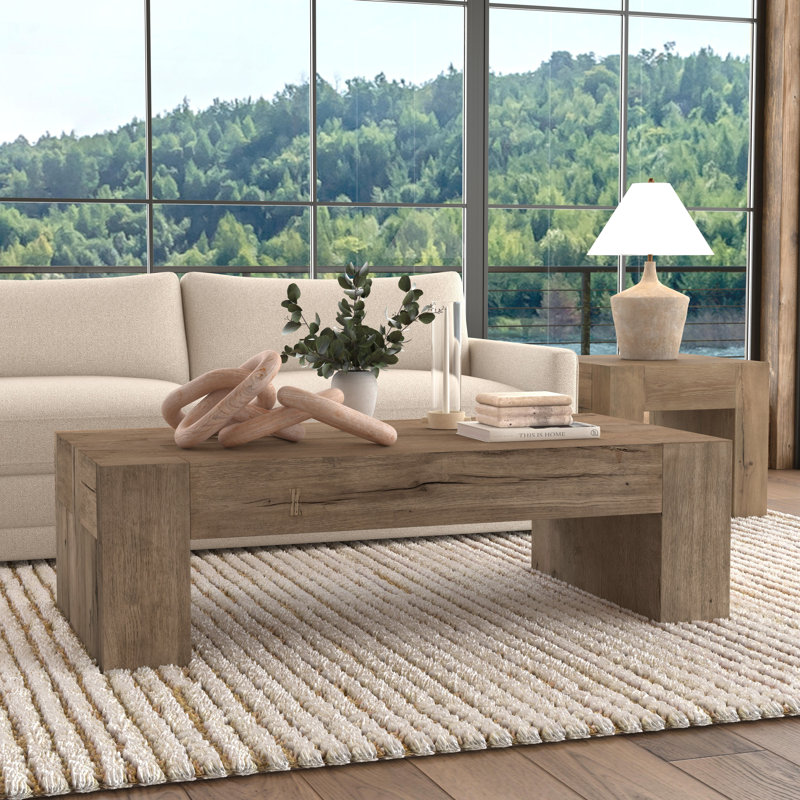 Birch Lane™ Elise Sled Coffee Table & Reviews | Birch Lane